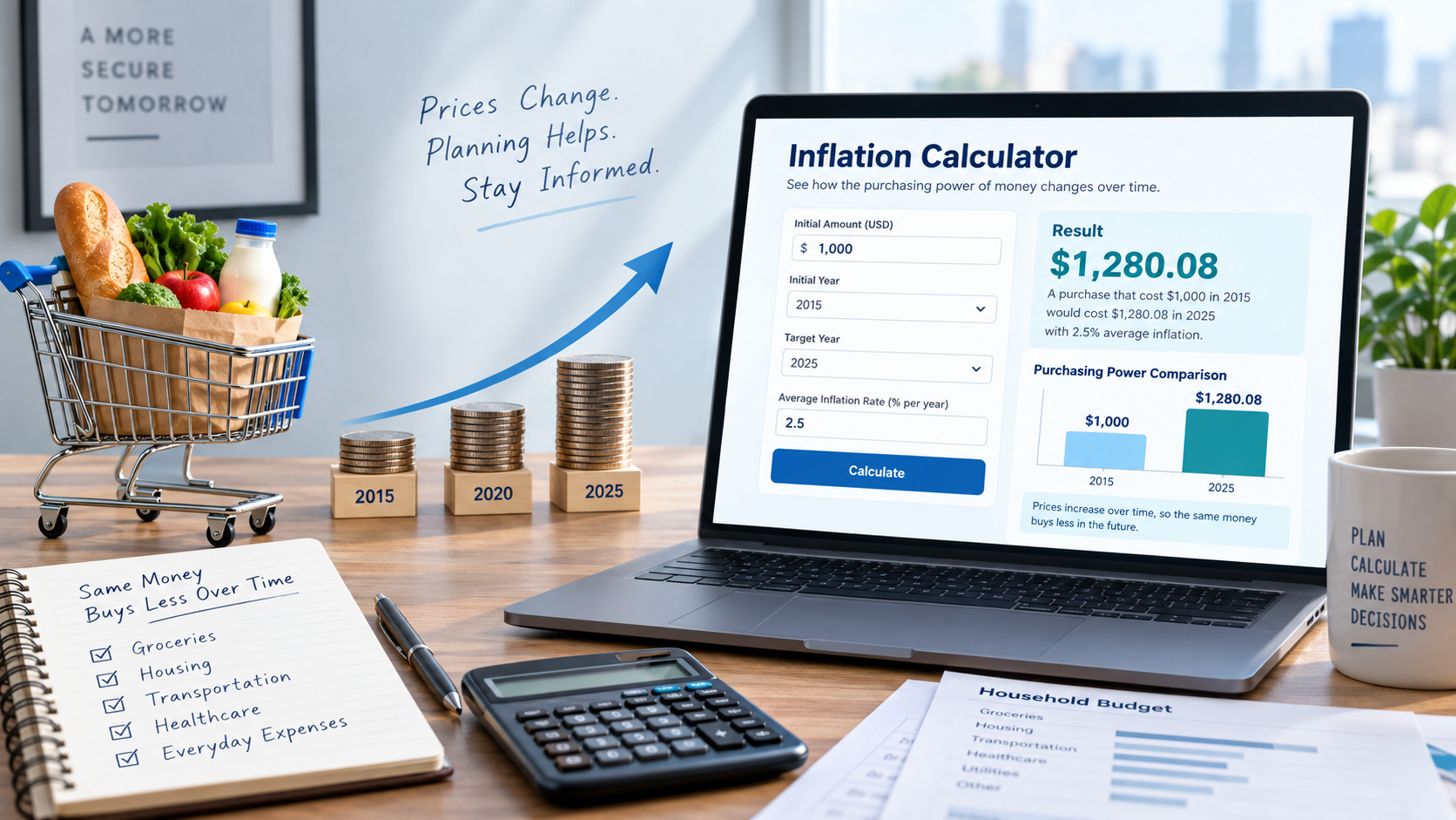 How to Calculate Inflation: Step-by-Step Guide with Example