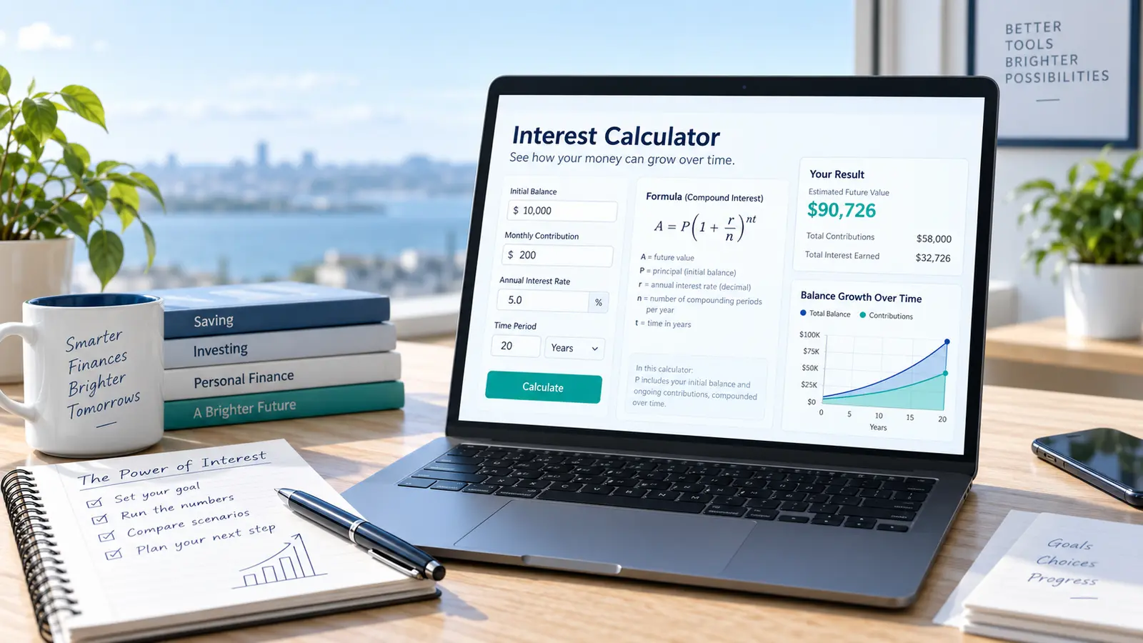 Interest Calculator Guide: Inputs, Formula and Result Interpretation